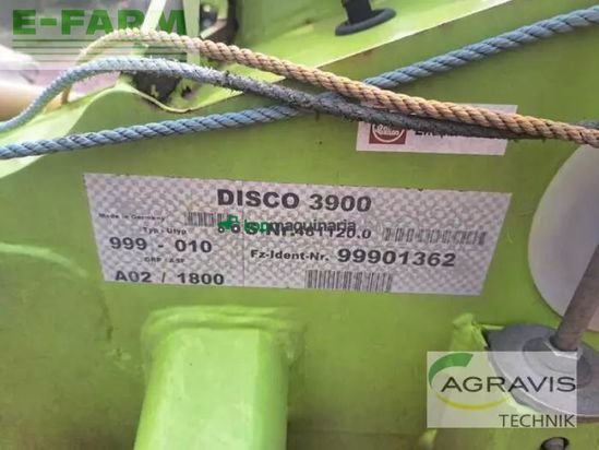 Cortacésped manual - Claas - disco 3900 contour