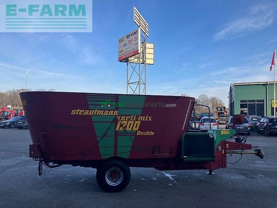 Remolqu esparcidor - Strautmann - verti mix 1200 double