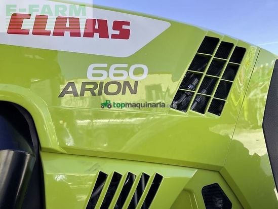 Tractor agrícola - Claas - arion 660 cm cebis trimble rtk