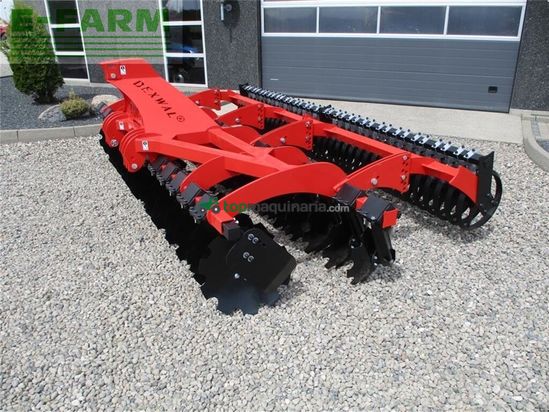 Grada de disco -  - mamut 4 m med v-rings pakker og 560mm talerkner