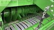Empacadora gigant - John Deere - v461m - paket für rundballenpr