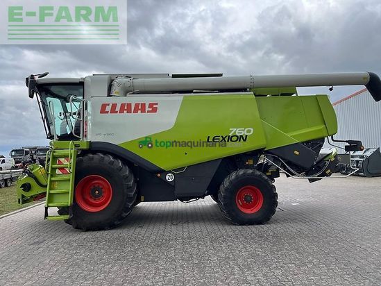 Cosechadora de Cereal - Claas - lexion 760