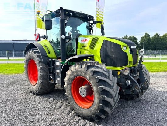 Tractor agrícola - Claas - axion 870 cmatic cebis, fkh + fzw, rtk