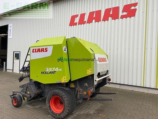 Empacadora gigant - Claas - rollant 374 rc pro