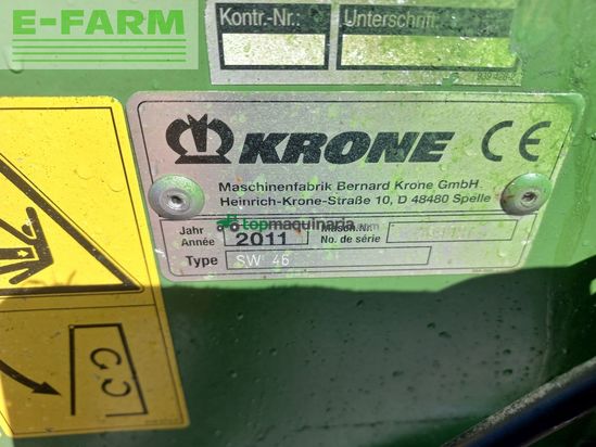 Henificador - Krone - sw 46