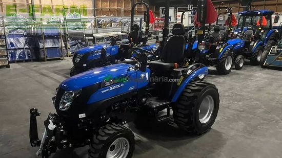 Tractor agrícola - Solis - h26 hst industrihjul og frontlift