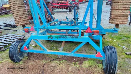 Rodillo agrícola de 6,30 m disco de 450