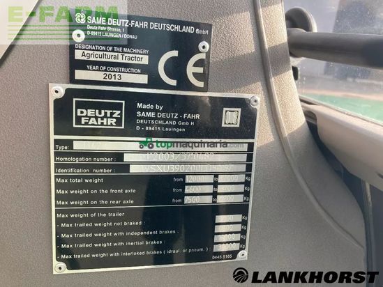 Tractor agrícola - Deutz-Fahr - 6190 p