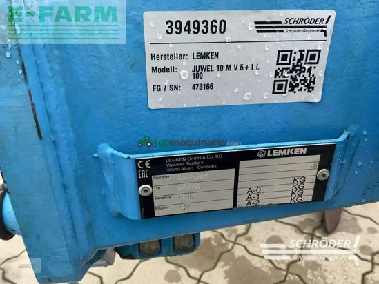 Arado - Lemken - juwel 10 m v 5+1 l 100