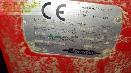 Cultivador - Väderstad - carrier cr 500