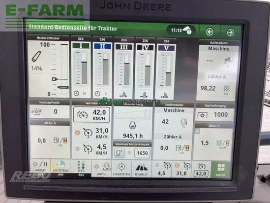 Tractor agrícola - John Deere - 8rx370