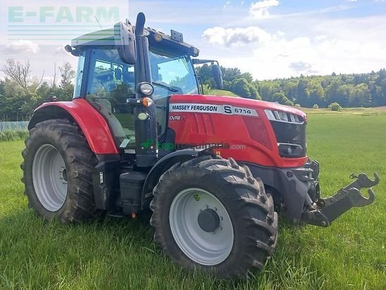 Tractor agrícola - Massey Ferguson - mf 6714 s dyna-vt