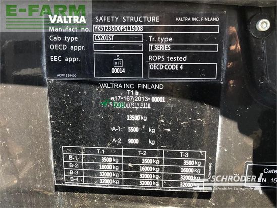 Tractor agrícola - Valtra - t 235 d | rtk | unlimited | led
