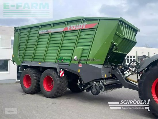 Remolqu agrícola - Fendt - tigo 65 xr