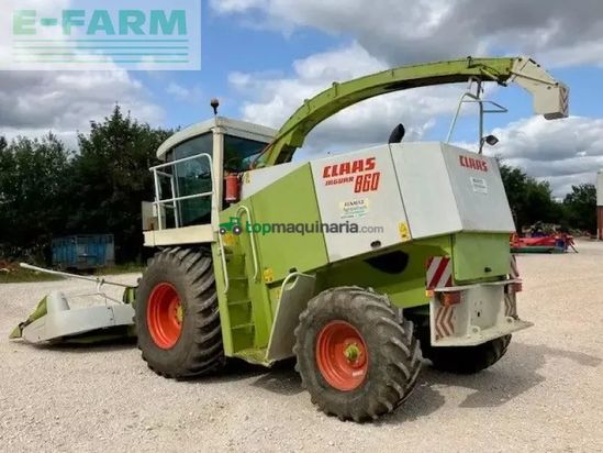 Cosechadora de Cereal - Claas - jaguar 860
