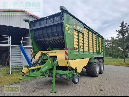 Remolqu agrícola - Krone - zx 470 gd