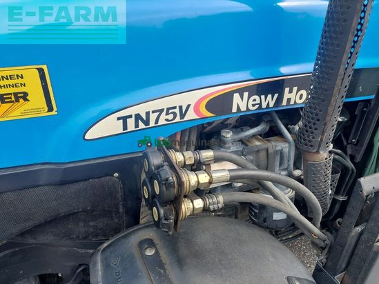 Tractor agrícola - New Holland - tn 75 v dt