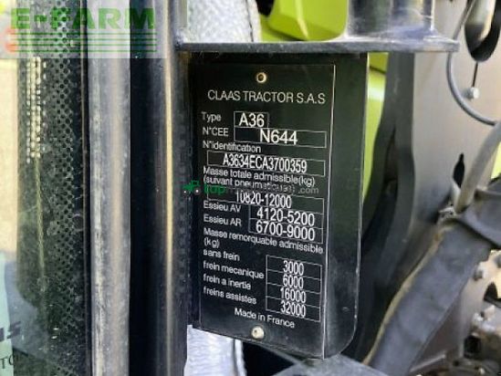 Tractor agrícola - Claas - arion 650 cmatic cebis+fl150 CMATIC CEBIS