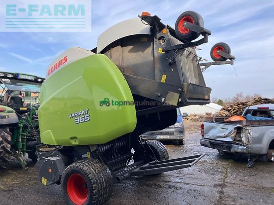 Empacadora gigant - Claas - variant 360 rc