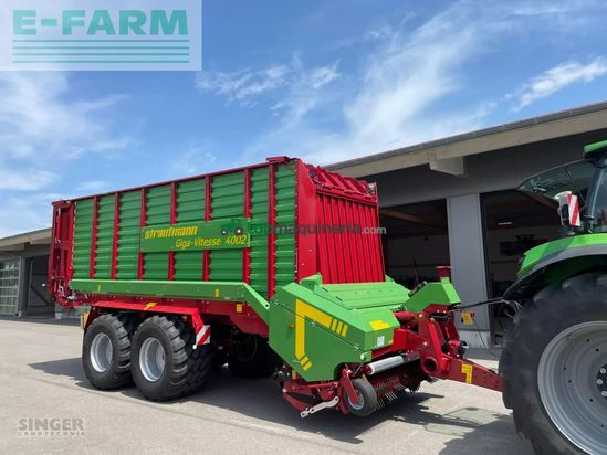 Remolqu agrícola - Strautmann - giga-vitesse 4002 cfs flex-load-pu