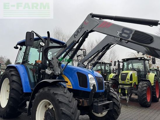 Tractor agrícola - New Holland - t5040 + mx t8