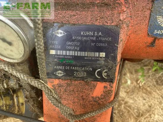 Cortacésped manual - Kuhn - gmd 702