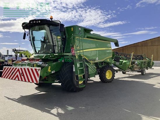 Cosechadora de Cereal - John Deere - t550 hillmaster + 722 x + tw
