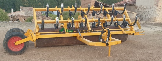 Rodillo y rulo cultivador- Mur - 3.50m-15 brazos