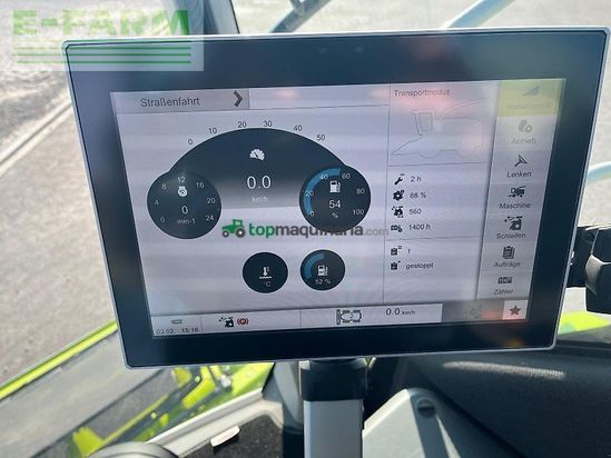 Cosechadora de Cereal - Claas - jaguar 850