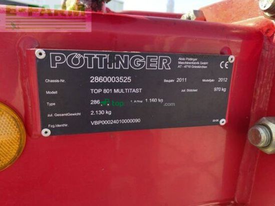 Henificador - Pöttinger - eurotop 801 a multitast