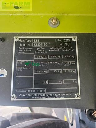 Cosechadora de Cereal - Claas - Tucano 430