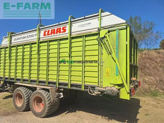 Remolqu agrícola - Claas - quantum 5700 p