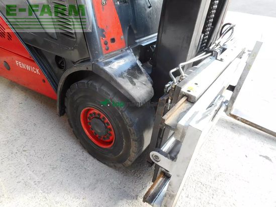 Elevadora - Linde - h35d-01 triplex seitenschieber zinkenverstellung