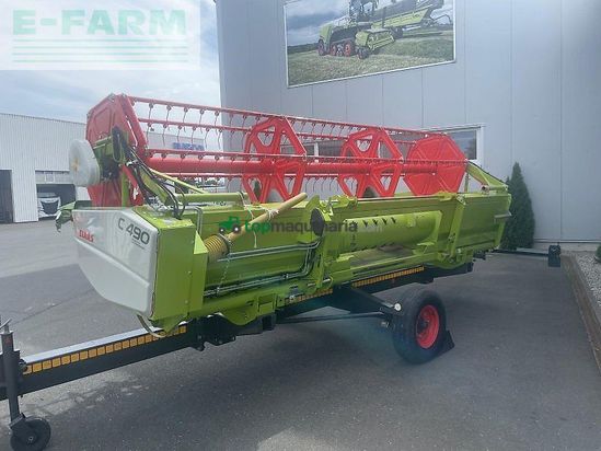 Cosechadora de Cereal - Claas - evion 430 + c490 und tw