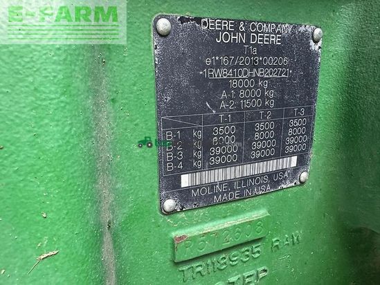 Tractor agrícola - John Deere - 8r 410