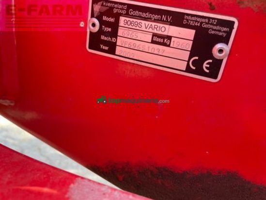 Henificador - Kverneland - taarup 9590 s variomat