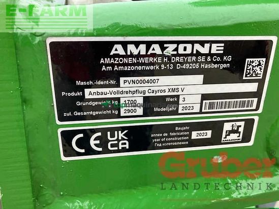 Arado - Amazone - cayros xms 4-1050 v erweiterbar