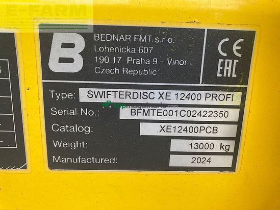Grada de disco - Bednar - xe 12400 profi +alfa 800