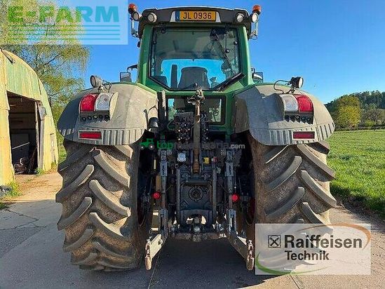 Tractor agrícola - Fendt - 939 vario profi mit rüfa