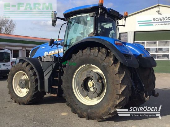 Tractor agrícola - New Holland - t 7.315 ac | gps | radgewichte