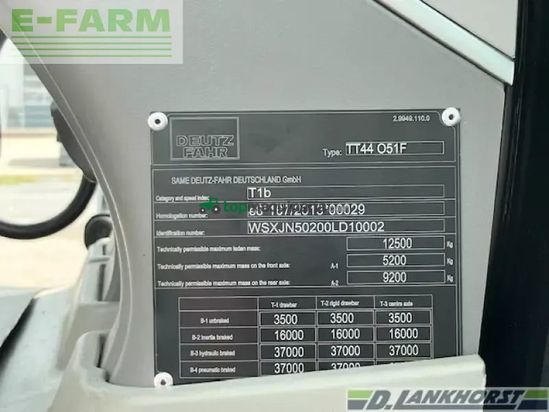 Tractor agrícola - Deutz-Fahr - 6190 rc m.-green-warrior