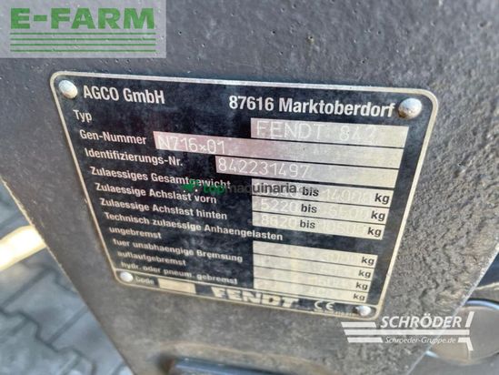 Tractor agrícola - Fendt - 828 vario s4 profi