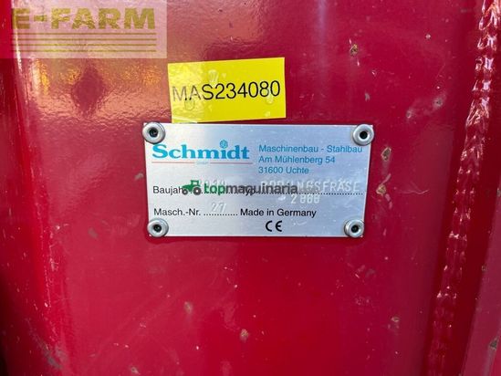 Grada rotativa - Schmidt - rodungsfräse 2000