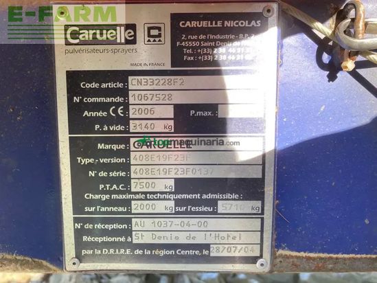 Atomizador - Caruelle - olympia 320 s / 28 m.