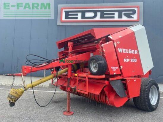 Empacadora gigant - Welger - rp 200 mastercut