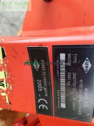 Cortacésped manual - Kuhn - gmd 700 ll