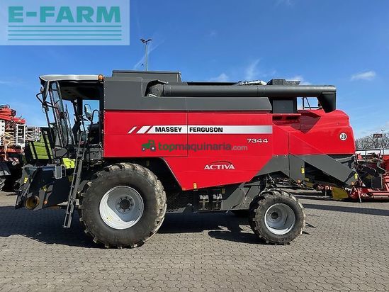 Cosechadora de Cereal - Massey Ferguson - 7344 activa