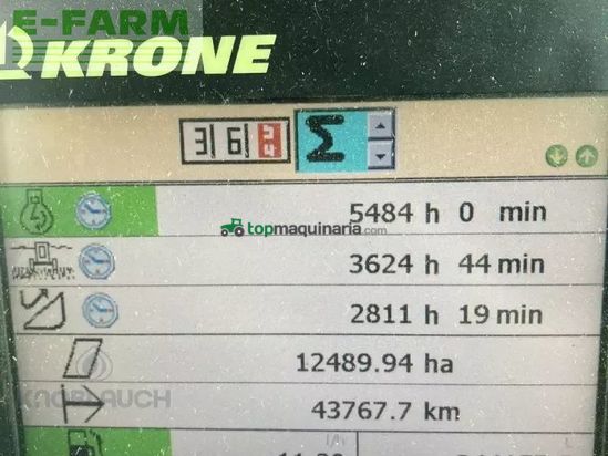 Cosechadora de Cereal - Krone - big x 1100