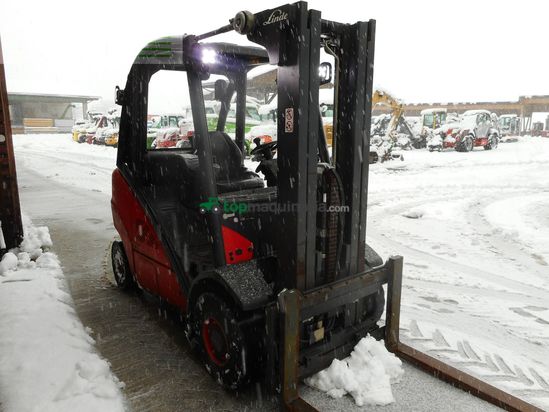 Elevadora - Linde - h30d-02 evo triplex 4,65m + ss