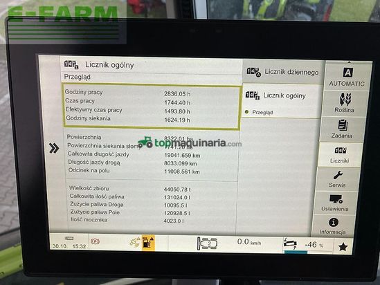 Cosechadora de Cereal - Claas - lexion 8700 tt